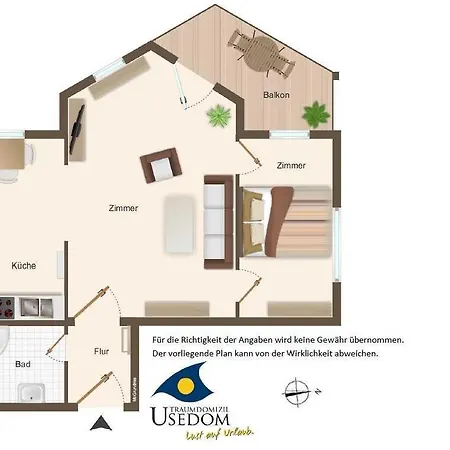 Ferienwohnung Bruno - Whg. 21 *